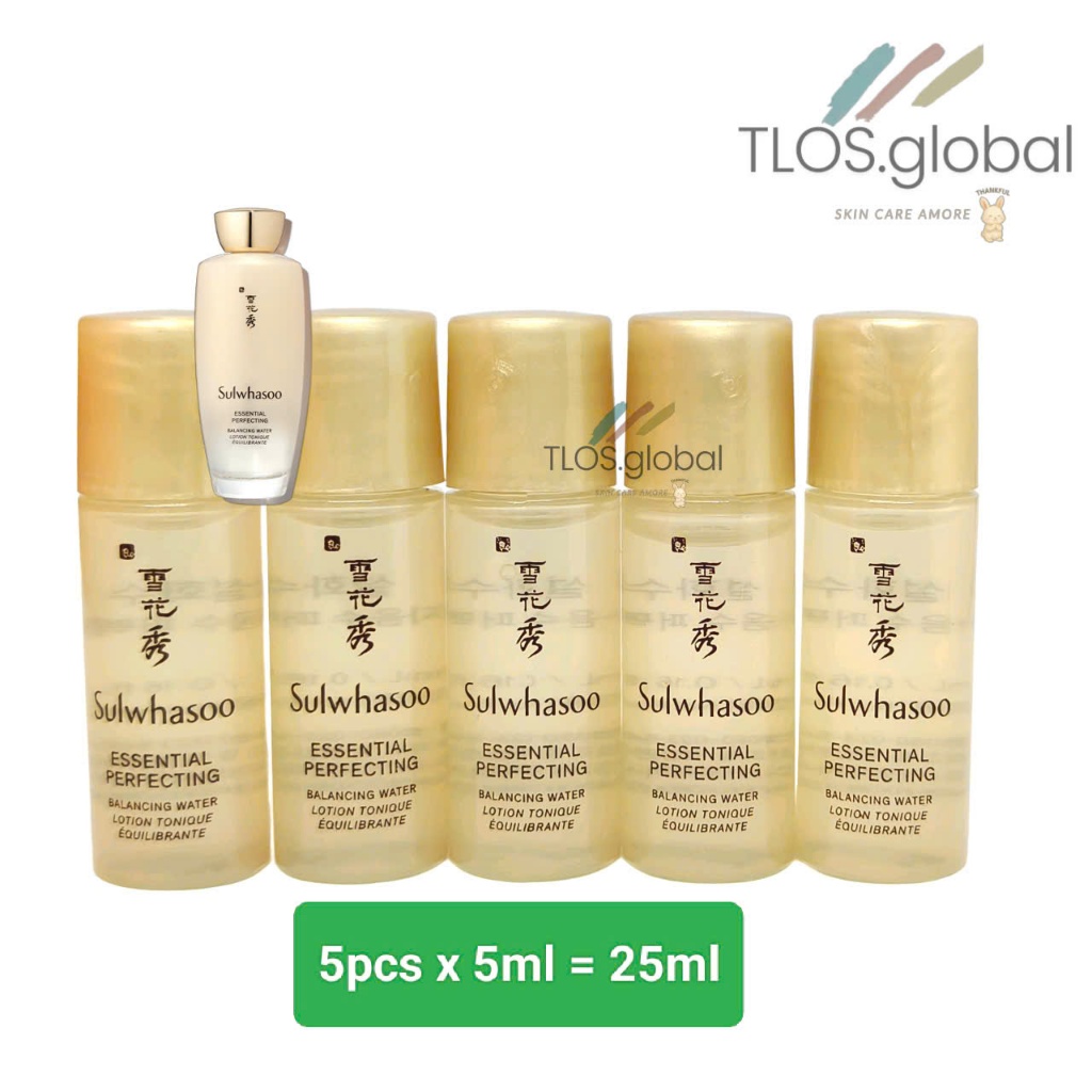 ! Vendas De Desconto 5pcs * 5ml Sulwhasoo Essential Perfecting Balancing Water