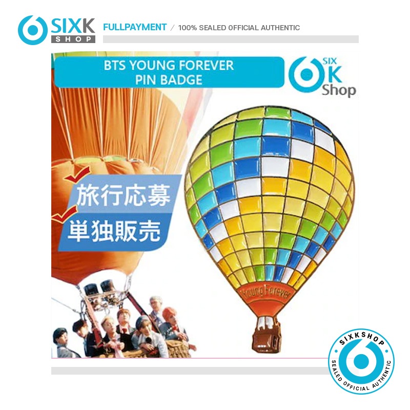 BTS YOUNG FOREVER (Pin Badge) MD em Oferta na Shopee