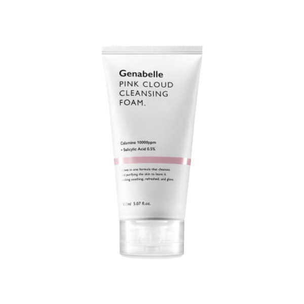 Genabelle Calamine Pink Cloud Cleansing Foam 150ml