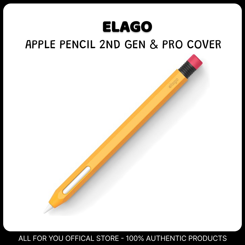 [ELAGO] Capa De silicone Apple Pencil 2a Geração E Pro
