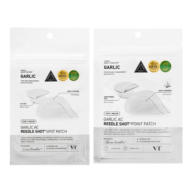 Vt Cosmetics Alho AC Reedle Shot Patch 2 Tipos