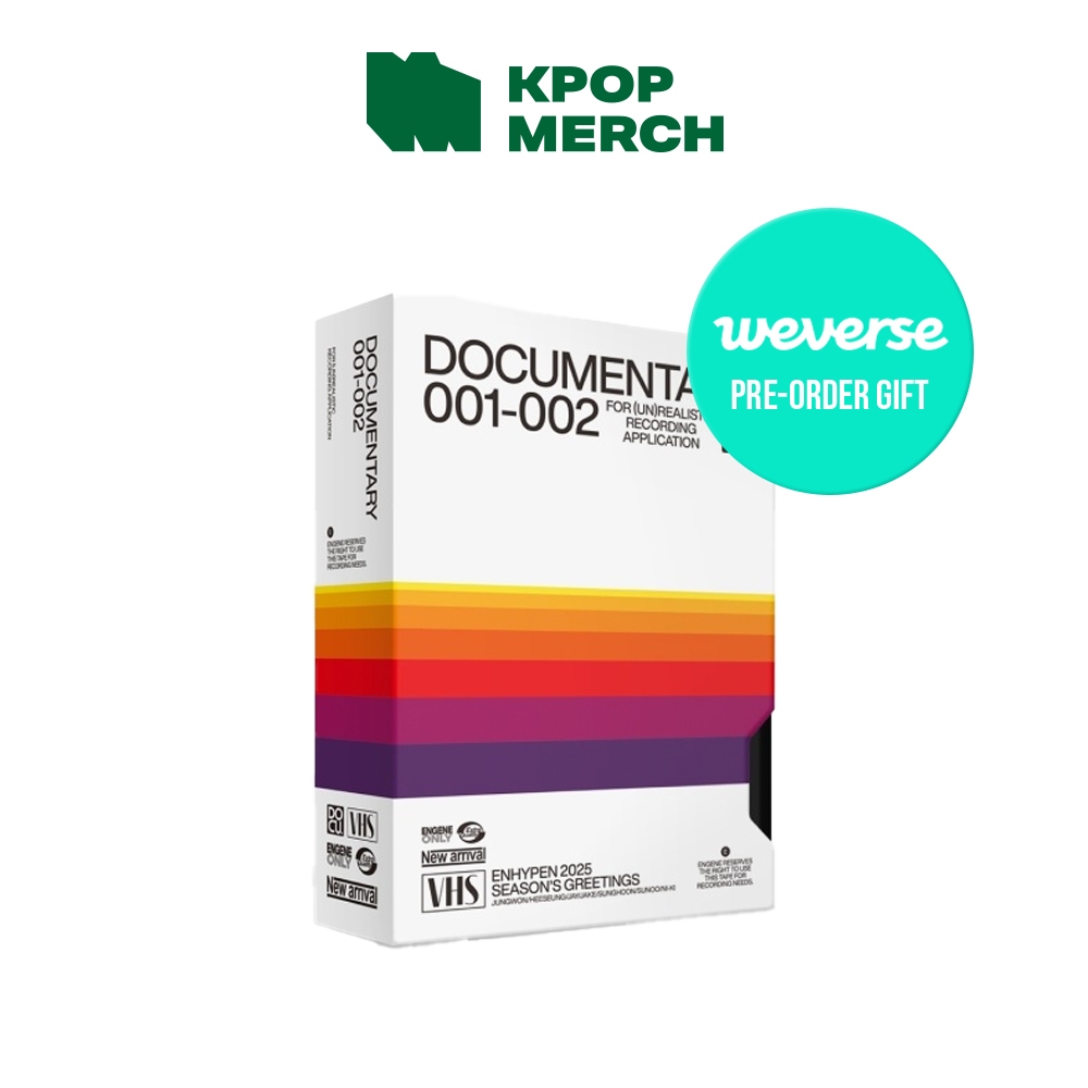 (Weverse POB) ENHYPEN 2025 Season Greetings [ Documentary 001-002 ] em Oferta na Shopee