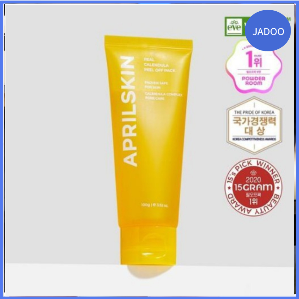 [Cuidados Com Cravos E Sebo] Pacote Peel-Off De Calêndula Real Aprilskin 100mL