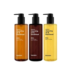 Hanskin Cleansing Oil & Blackhead 300ml 3 types