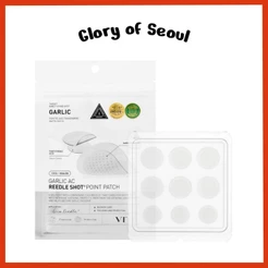 VT COSMETICS Alho AC Reedle Shot Point Patch, patch spot para manchas em estágio inicial (9 patches)