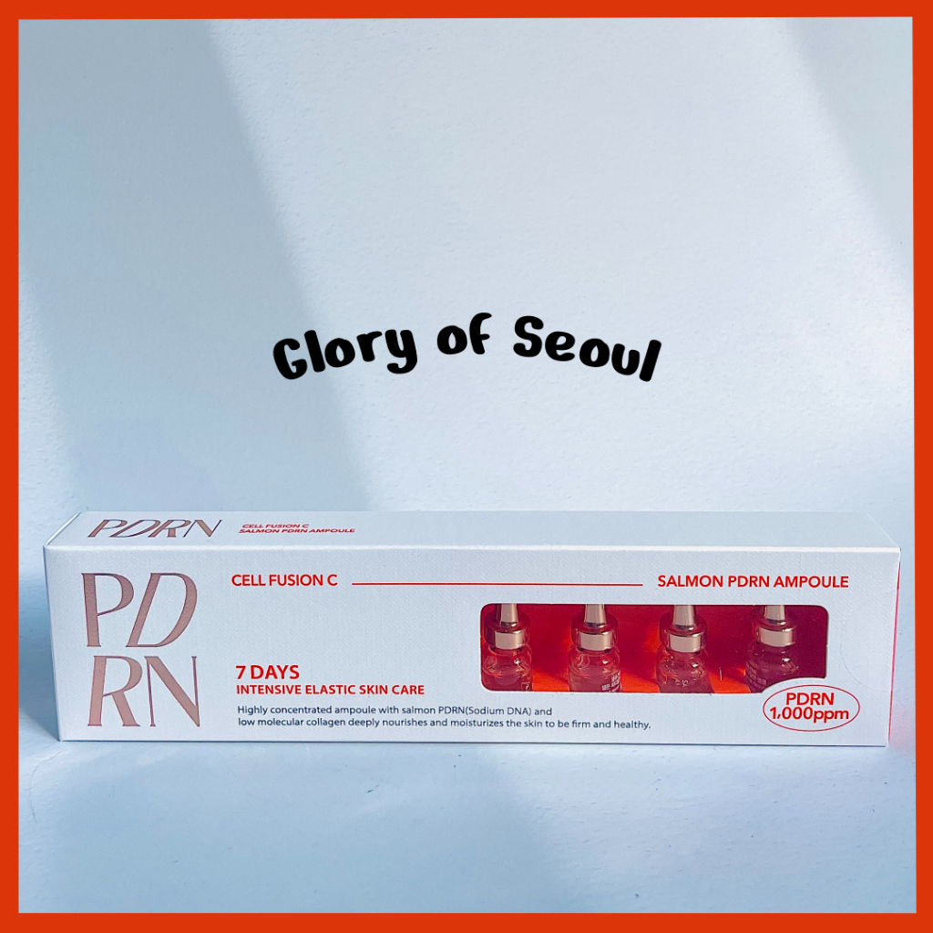 CELL FUSION C Ampola PDRN Salmão  * 7ea |Solução Hidratante De Elasticidade, 2ml em Oferta na Shopee
