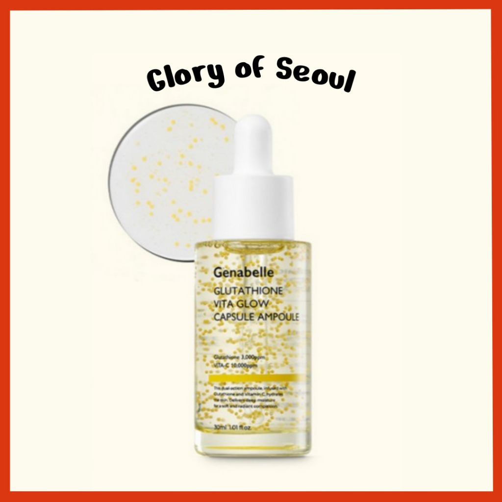 [Novo] GENABELLE Ampola Glutationa Vitamin Glow Capsule ,, 30ml em Oferta na Shopee