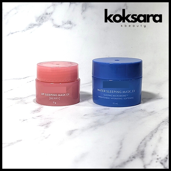LANEIGE Lip Sleeping Mask Berry 3g, Water Sleeping Mask 15g