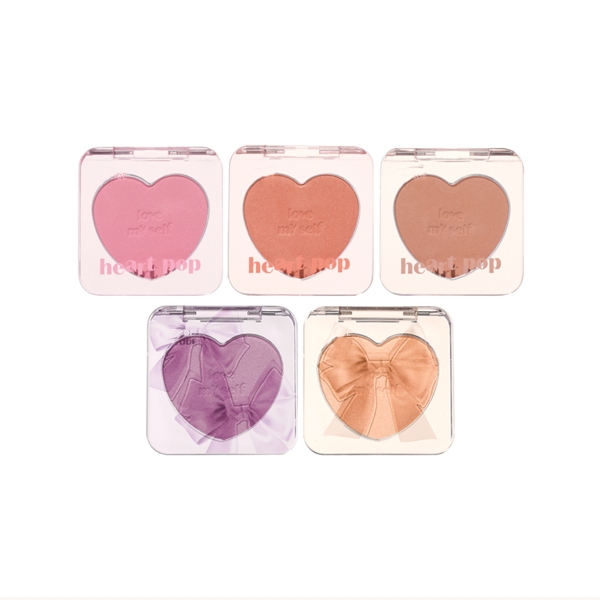 ettude house Coração pop Blush 3.3-4g 5 Cores