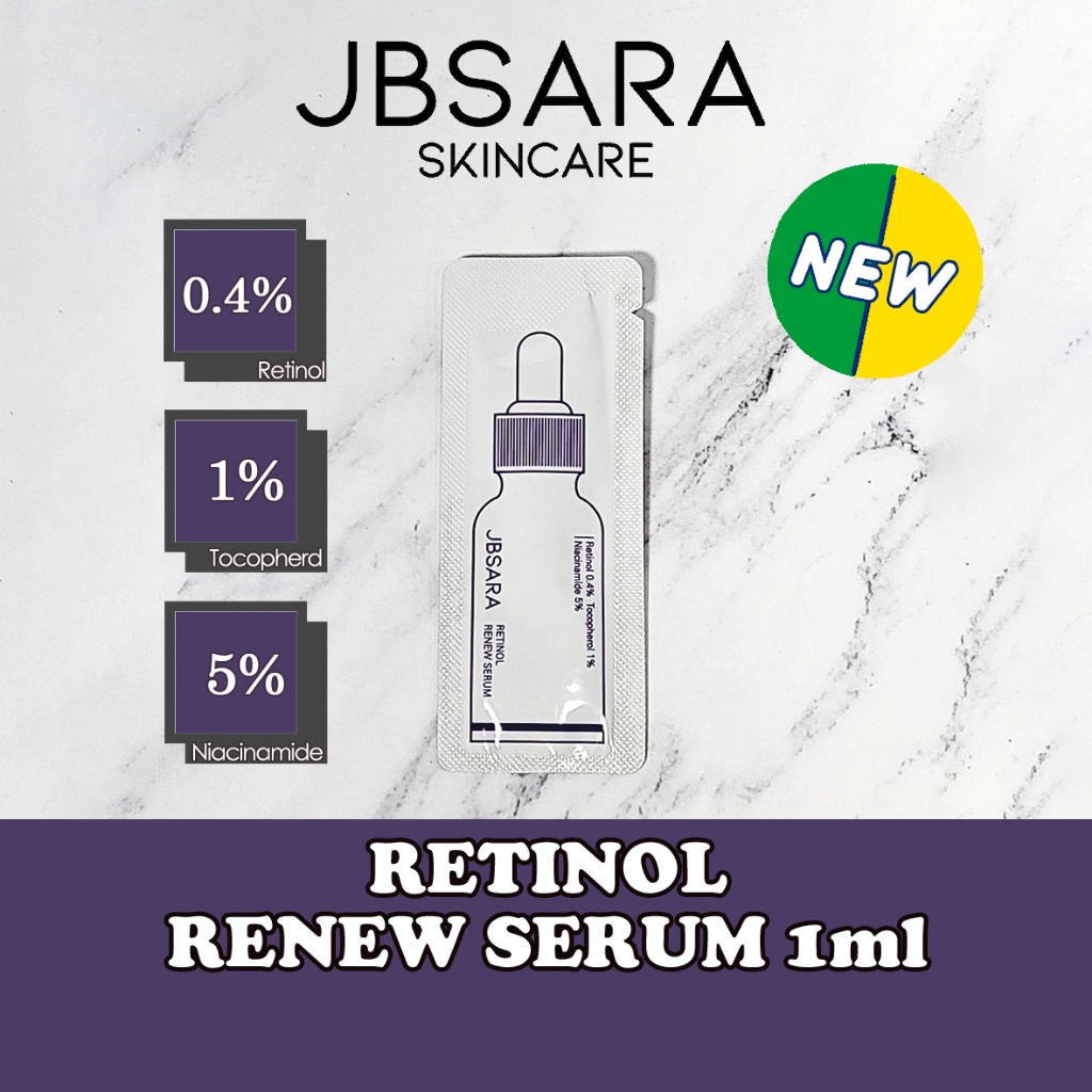 JBSARA Soro Renovador de Retinol 1ml Envio da Coreia 1 peça em Oferta na Shopee