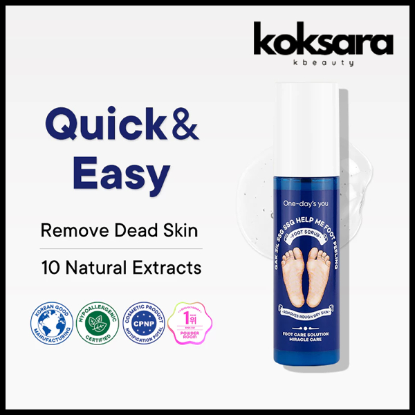 One-Day's You Gak Zil Ssg Ssg Help Me Foot Peeling 100ml em Oferta na Shopee