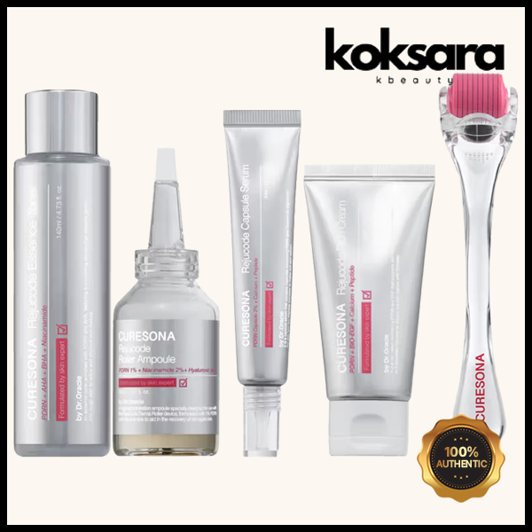 Curesona By Dr.Oracle Rejucode Toner, Ampoule, Serum, Cream, Roler 5types