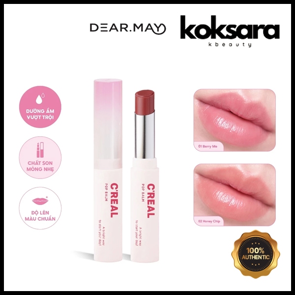 DEARMAY C'REAL POP BALM 2colors 3.5g em Oferta na Shopee