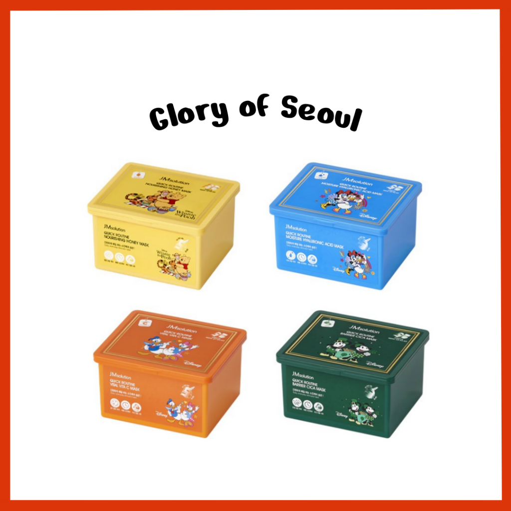 JMsolution  Máscara De Rotina Rápida Disney  (30ea) 4 Tipos, 350ml em Oferta na Shopee