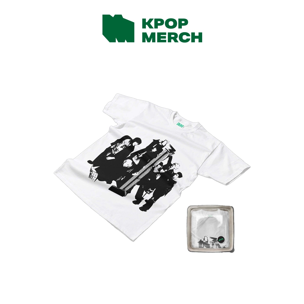 P1Harmony - 8th Mini Album [ DUH ! ]_Plain White T ver em Oferta na Shopee