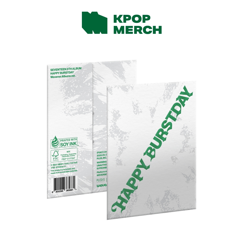 SEVENTEEN - 5th album [ Happy Burstday ]_Weverse albums ver - Hobbies & Collections