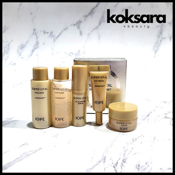 iope super vital 5types kit em Oferta na Shopee