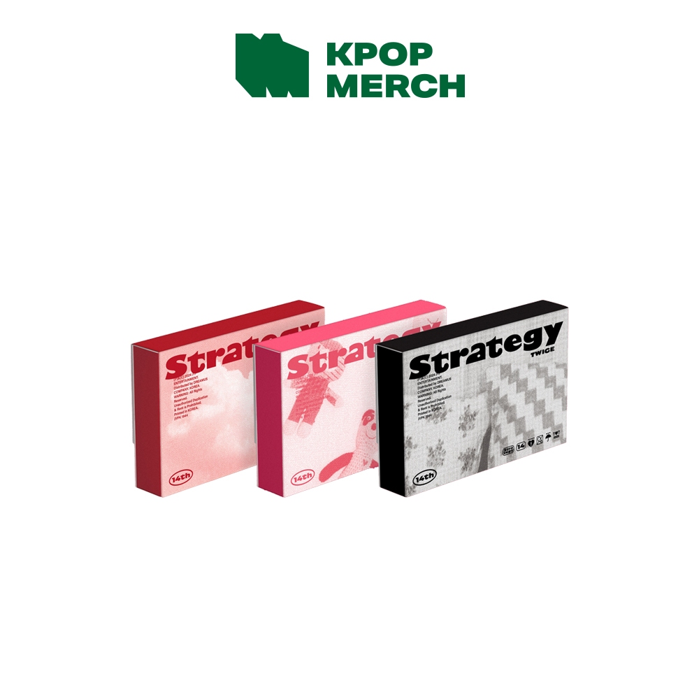 TWICE - 14th Mini Album [ Strategy ]_Nemo ver em Oferta na Shopee