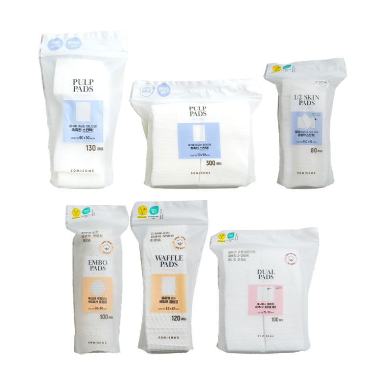 Somisome Pulp, 1/2, Embo, Waffle, Dual Pads 6types