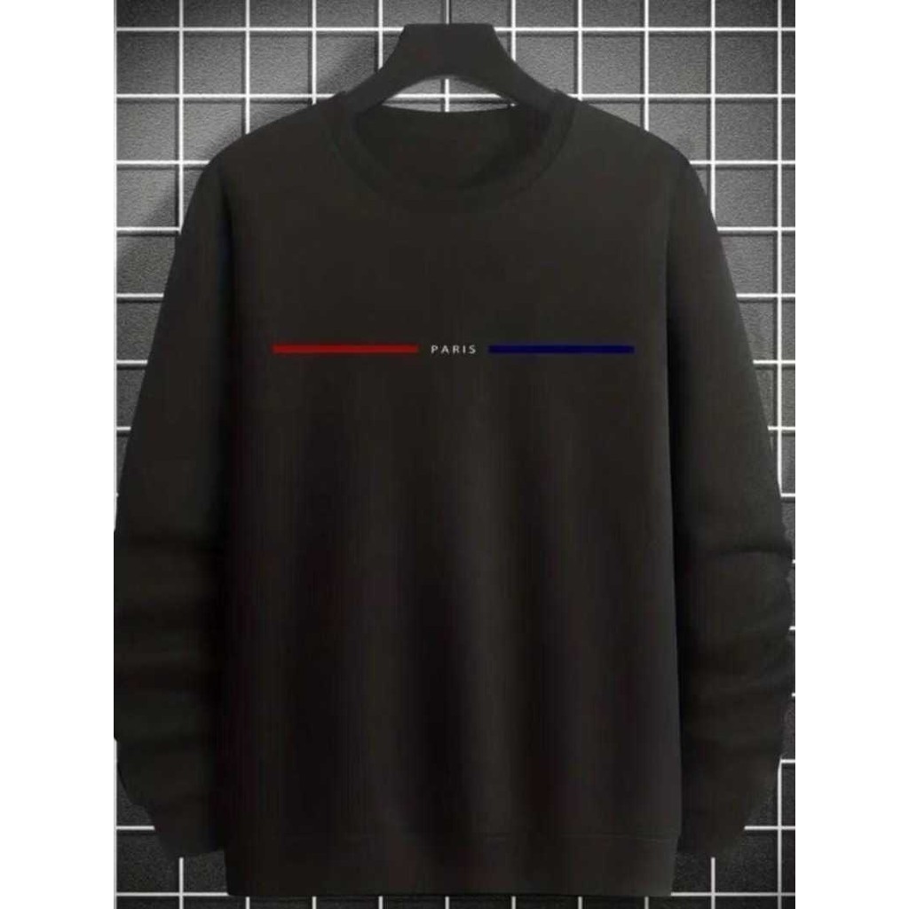 Moletom Estampado Paris Flanelado, Leve E Confortável