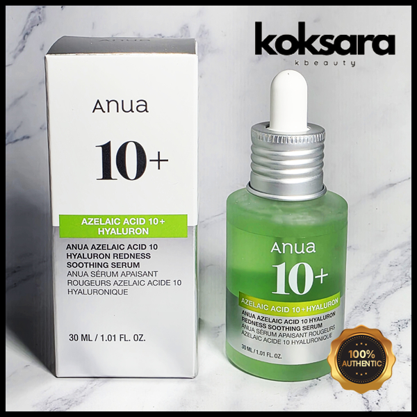 Anua Azelaic Hyaluron Redness Soothing Serum 30ml - Beauty