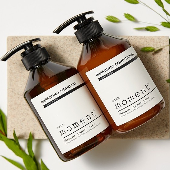 Detalhes do WITH MEMENT Shampoo de reparo / condicionador de reparo, 500ml