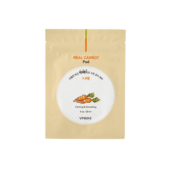 Vprove Real Carrot Pad 4 Sheets