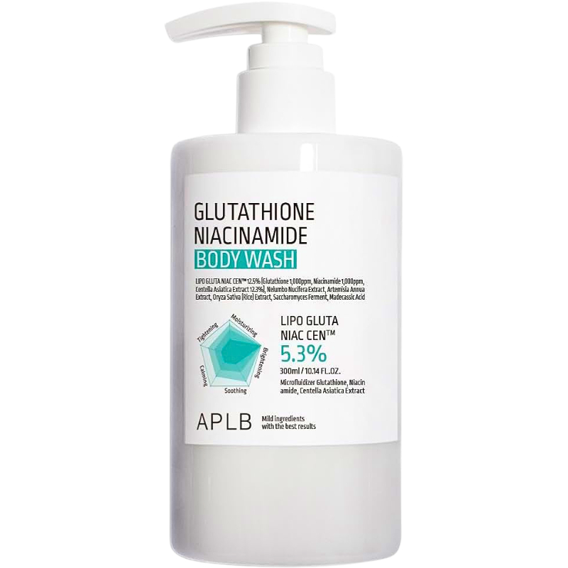 Sabonete Líquido APLB Glutationa Niacinamida 10.14 fl.oz/300ml (Data De Validade : 2028.10)