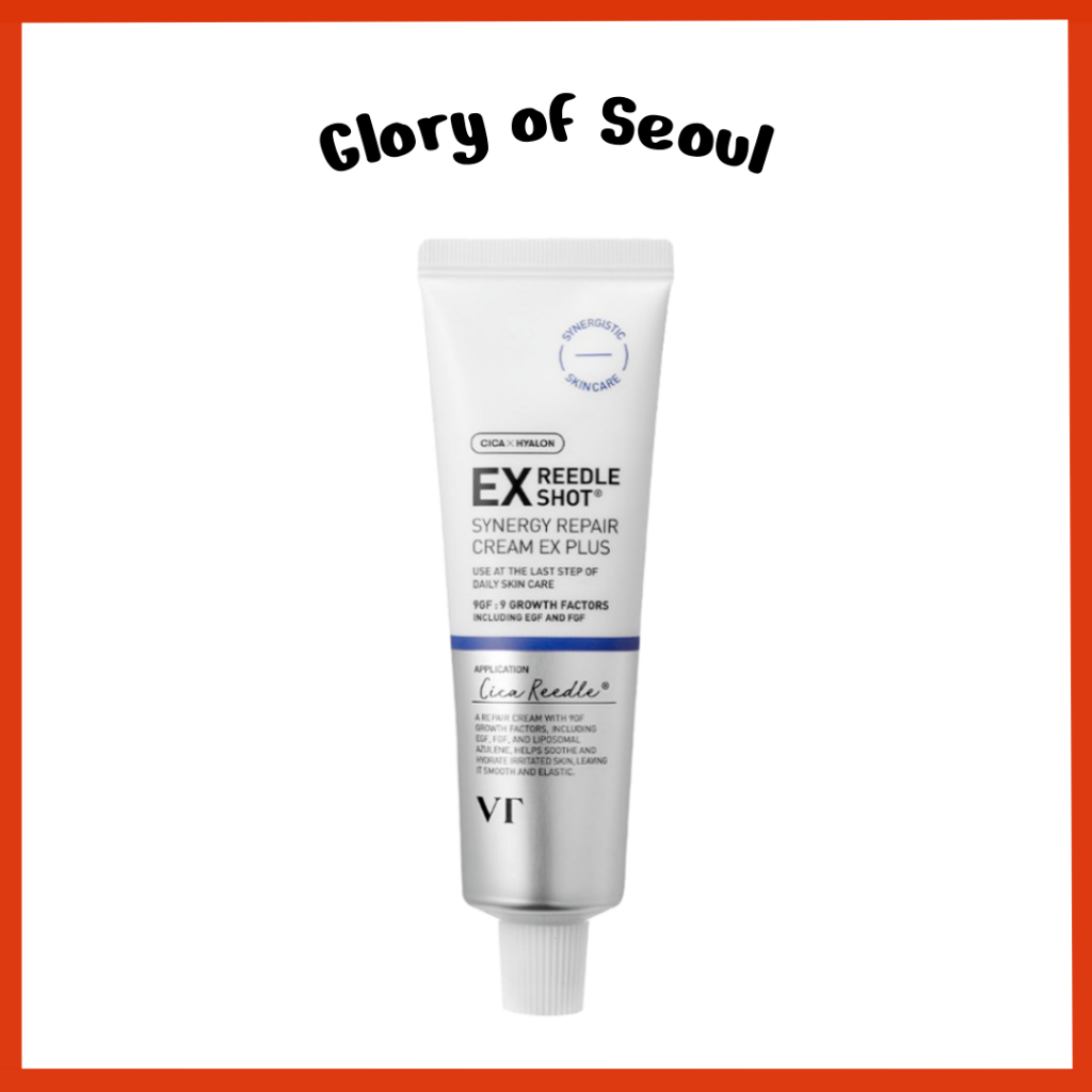 [Novo] VT COSMETICS Reedle Shot Synergy Repair Cream Ex Plus, 50ml em Oferta na Shopee