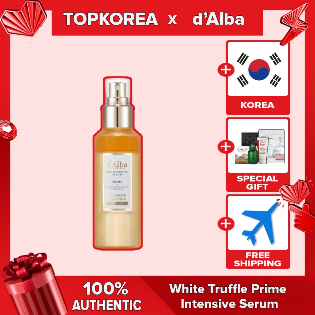d'Alba 100ml/150ml White Truffle Prime Intensive Serum TOPKOREA Envio Da Coreia