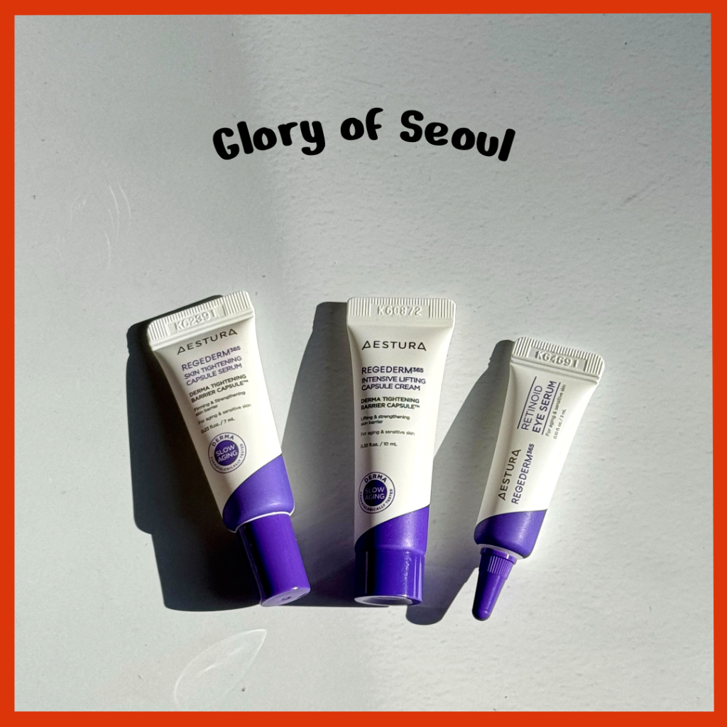 [MINI] AESTURA Regederm Purple cremo / soro 7ml / soro ocular 3ml (3 opções), 10ml em Oferta na Shopee