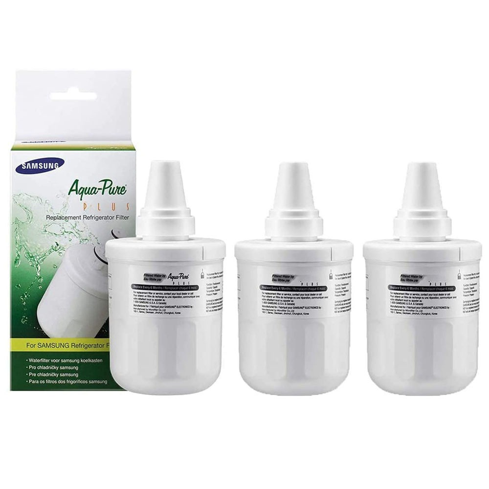 S 〽 Msung DA29-00003F Aqua-Pure Plus Filtro Refrigerador Compatível Com 3A 3B 3D 3GD DA61-00159A-B Certificado NSF42 3pack