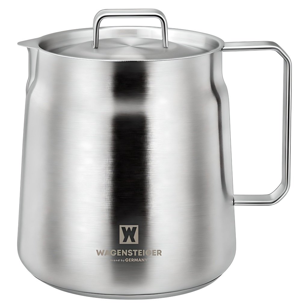 Wagensteiger IH Chaleira De Aço Inoxidável 1.5L/2L SUS304 Panela De Indução Camping Cozinha Multi Fogão