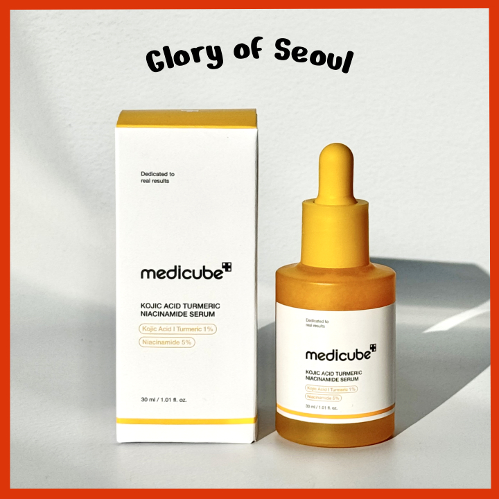 MEDICUBE Kojic Acid Turmeric Niacinamide Serum 30ml em Oferta na Shopee