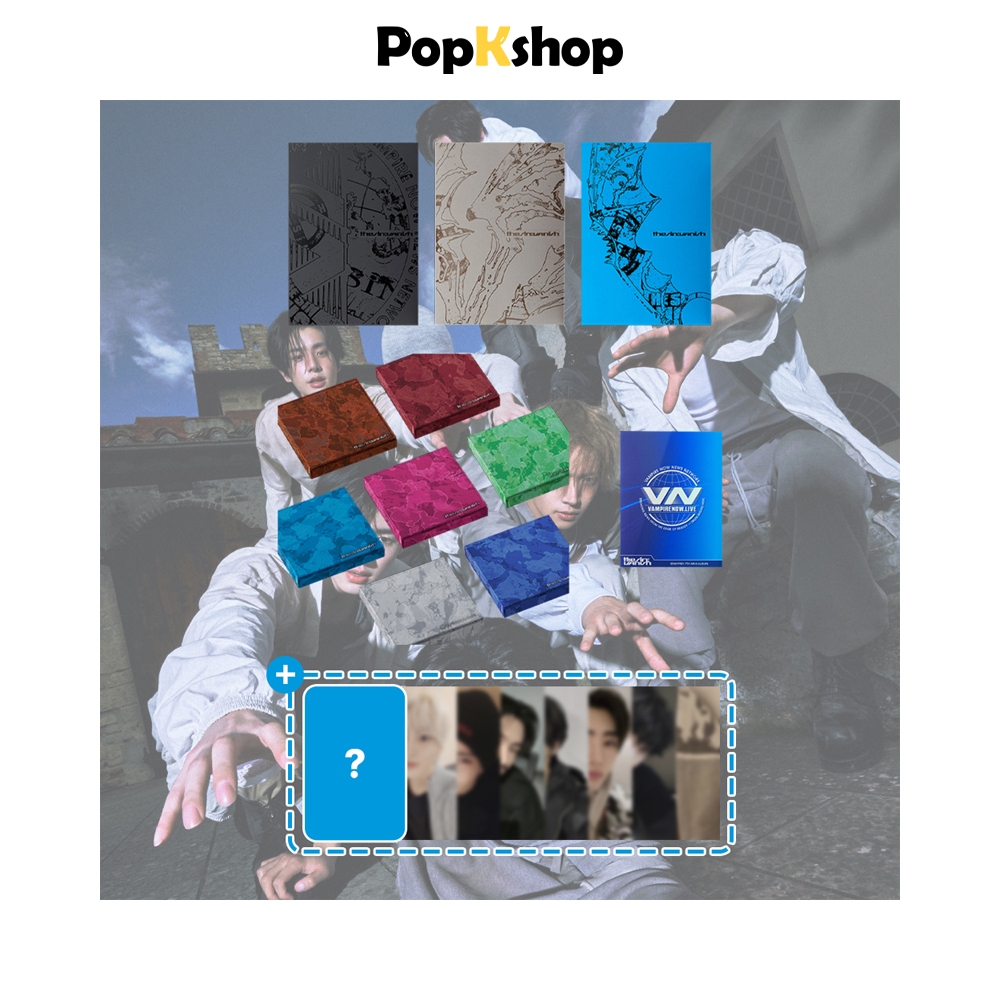 [Brinde] ENHYPEN 7o Mini Álbum [ THE SIN : VANISH ] STANDARD / FUGITIVES / Weverse Albums Ver