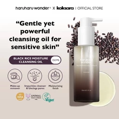 haruharu wonder black rice moisture deep cleansing oil 150ml