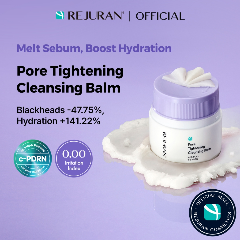 [REJURAN] Pore Tightening Cleansing Balm 50mL | Limpeza, Controle de Poros, Hidratação e Cravos em Oferta na Shopee