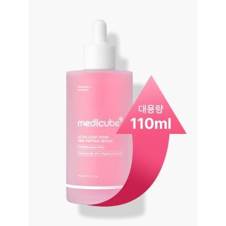 Ampola Peptídeo Rosa Medicube Ultra Light PDRN 30ml Ou 110ml