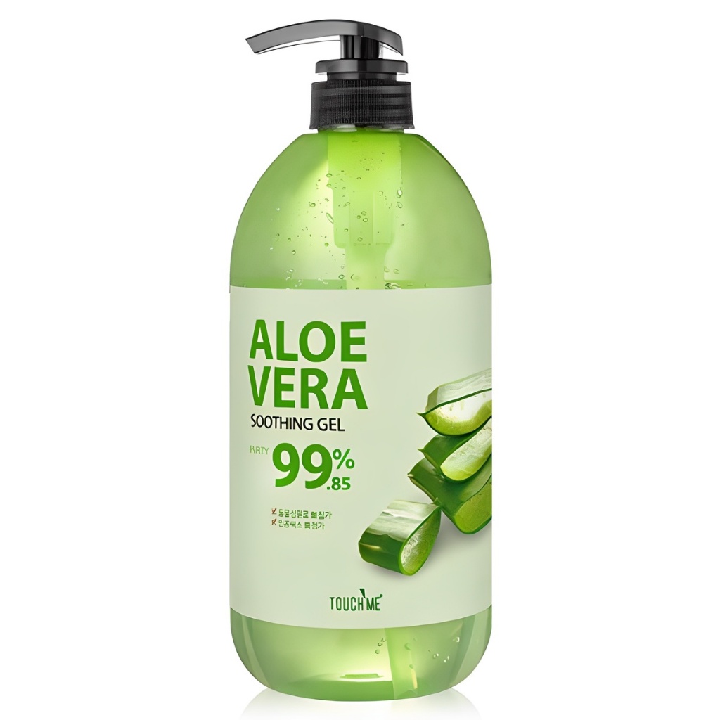 [Touch Me] Gel Hidratante Aloe Calmante Para Rosto E Corpo 1L