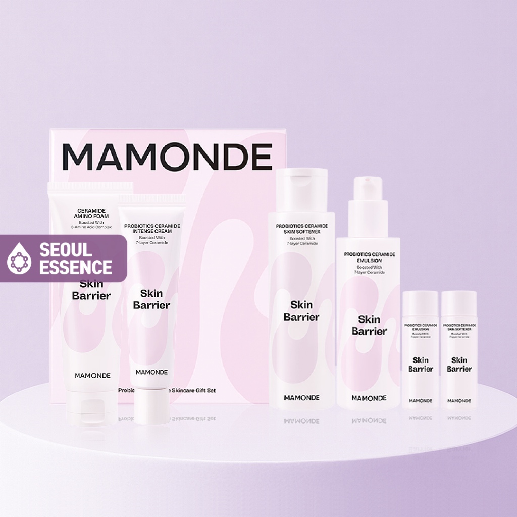 Mamonde Probiotics Ceramide Amino Foam/Amaciante De Pele/Emulsão/Creme Intenso-Aumentado Com Ceramida De 7 Camadas