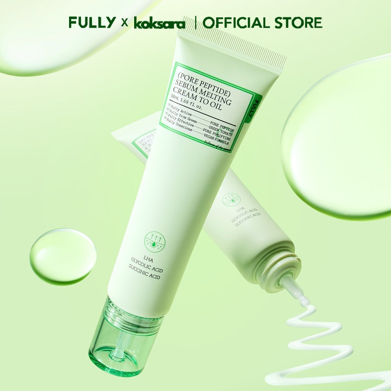 [OFFICIAL] FULLY Pore Peptide Peach Melting Cream to Oil 50ml