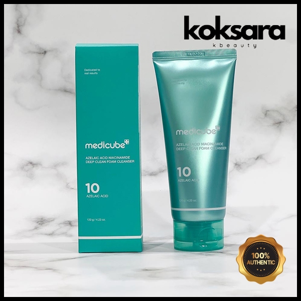 Medicube Azelaic Acid Niacinamide Deep Clean Foam Cleanser 120g