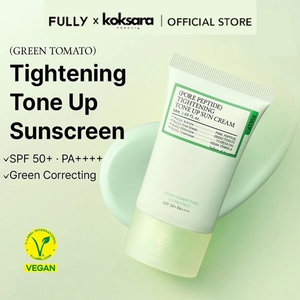 FULLY OFFICIAL Pore Peptide Tightening Tone-Up Sunscreen 50ml