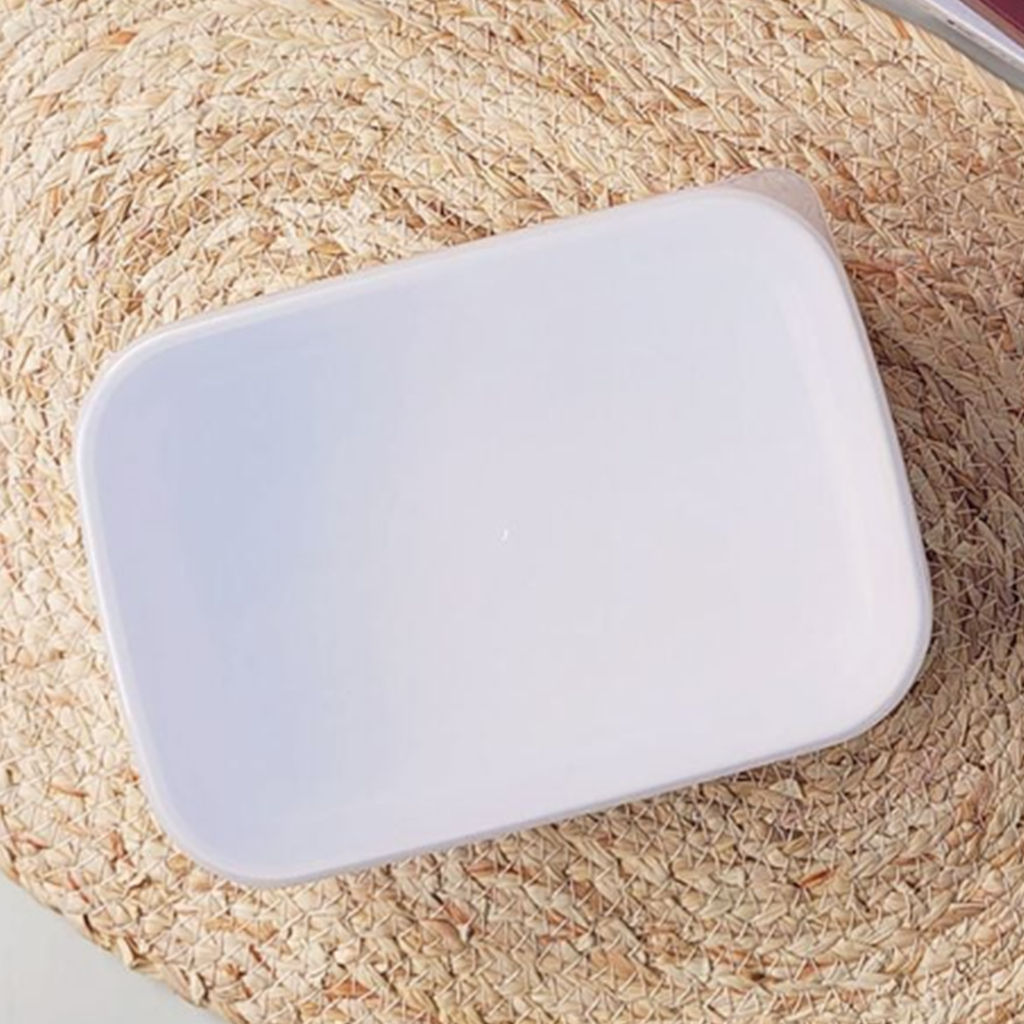 [NAKAYA] Recipiente Retangular Fino De Armazenamento De Alimentos 900ml Organizador De Geladeira Hermético Bandeja Empil