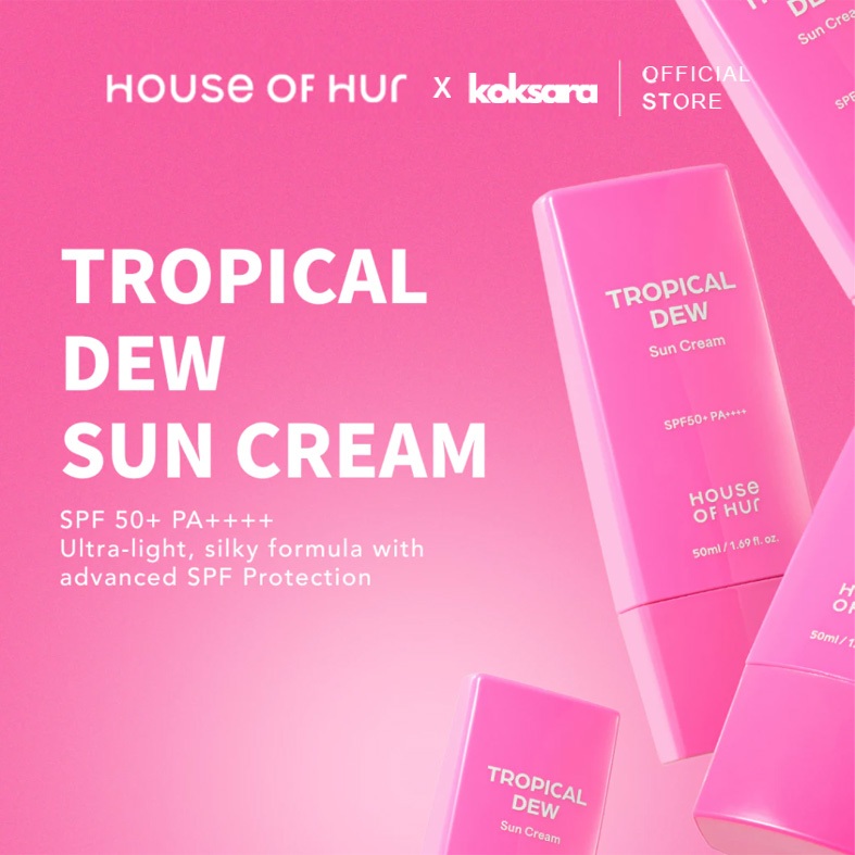 House of Hur Tropical Dew Protetor solar 50ml, 10ml