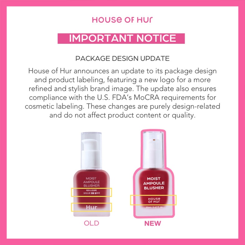 House of Hur Moist Ampoule Blusher (10ml / 20ml) · foto 2
