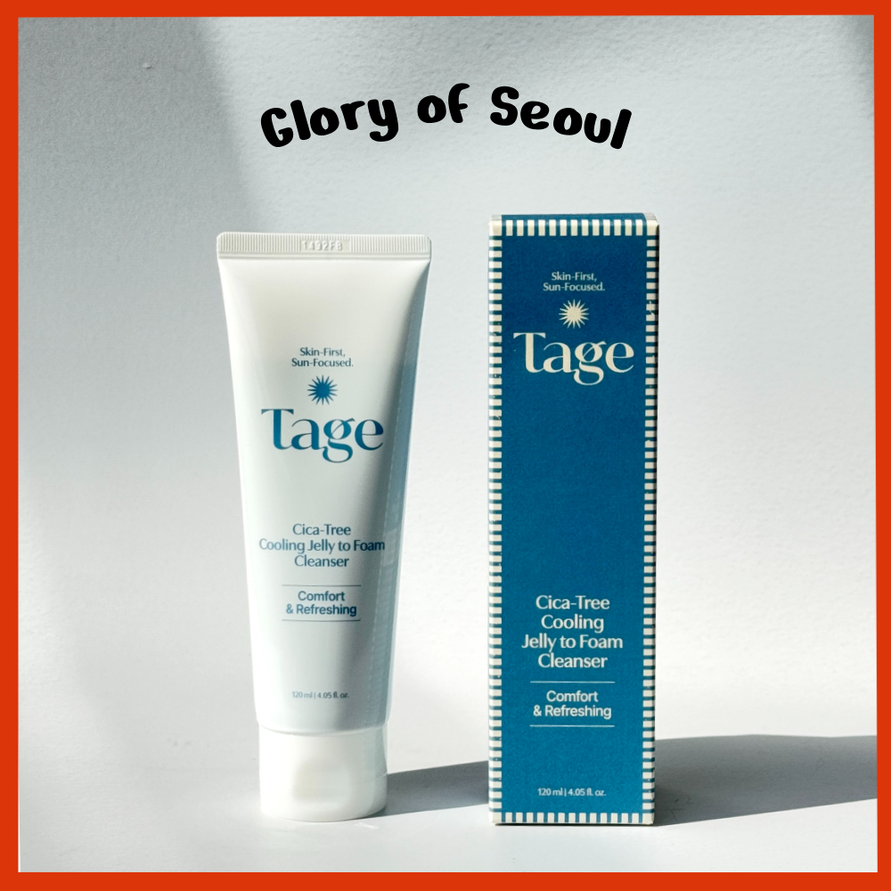 TAGE Cica-Tree Cooling Jelly To Foam Cleanser, 120ml
