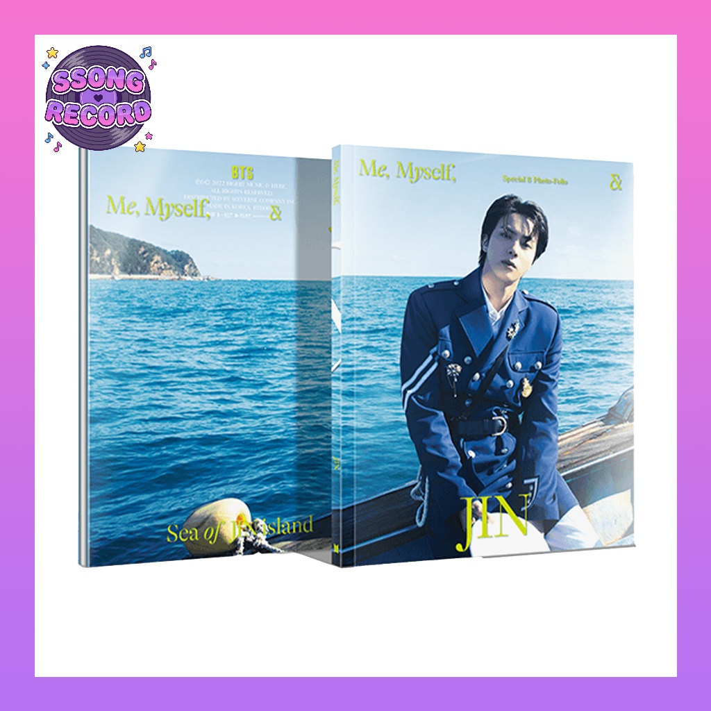 [Oficial] [Foto-Folio] BTS Jin Kim Seokjin Especial 8 Me , Myself E Sea of island/Selado Special'(Mar