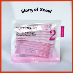 [Novo] NUMBUZIN No . 2 Rose PDRN Collagen Plumping Serum Duo , 10ml (Suave 1.2ml * 5ea + Intensivo)