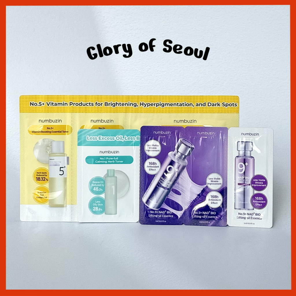 [SAMPLE] NUMBUZIN Sachet Pouch 1EA - No.1 Line / No.5 Line / No.9 Essence (3 Types) em Oferta na Shopee